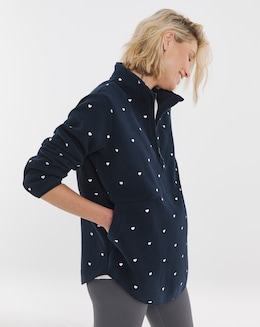 Quarter Zip Longline Fleece - Image