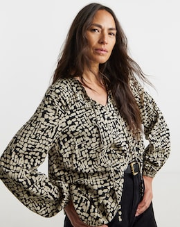 Tie Detail Blouse - Image