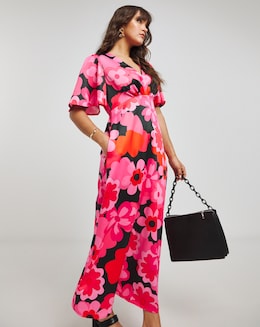 Twisted Wunder Grace Flower Maxi Dress - Image