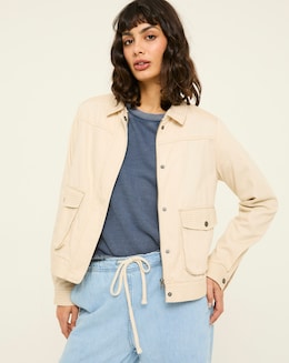 FatFace Sienna Crop Jacket - Image