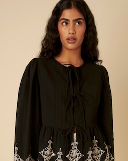Nobody's Child Broderie Blouse - Image