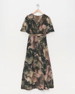 Flounce London Printed Maxi Dress - Image