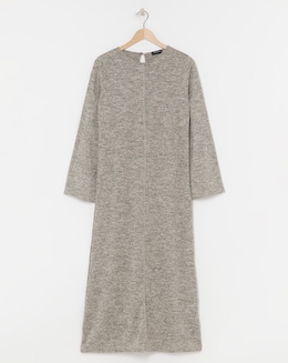 Long Sleeve Seam Maxi Dress - Image