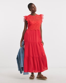 Broderie 2 - in - 1 Maxi Dress - Image