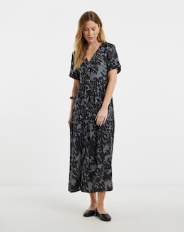 Button Through dress - Image