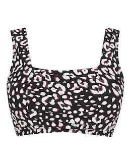 Mix And Match Square Neck Bikini Top - Image