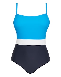 Non Wired Padded Bandeau Swimsuit - Image