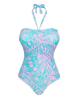 Butterfly Bandeau Swimsuit - Image