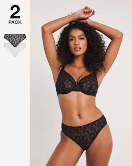 2 Pack Lesley Everyday Mid Brief - Image