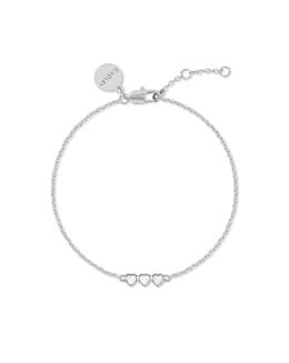 Radley Silver MOP Heart Bracelet