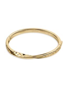 Radley Gold Plated Hammer Effect Bangle