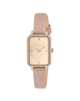 Radley Pink Leather Strap Watch