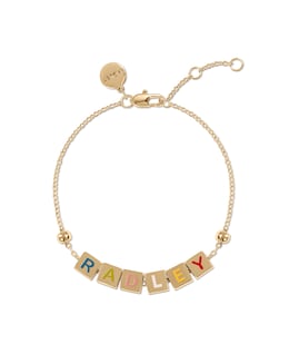 Radley Enamel 5 Cube Bracelet