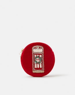 Accessorize Christmas Telephone Box Purse