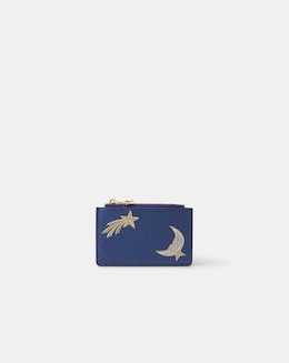 Accessorize Celestial Embroidered Card Holder