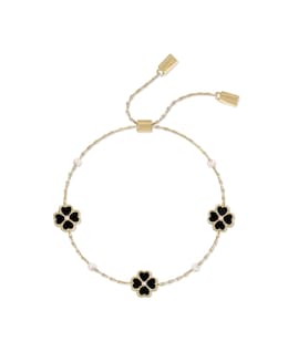 Radley Black &amp; Gold Friendship Bracelet