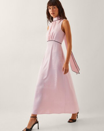Monsoon Maeve Satin Midi Dress