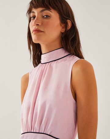 Monsoon Maeve Satin Midi Dress