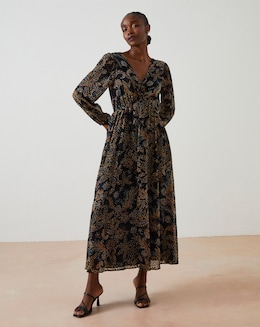 FatFace Victoria Floral Dress - Image