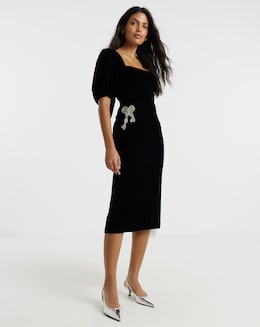 Hope &amp; Ivy Alba Midi Dress