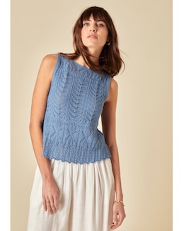 Nobody's Child Crochet Swing Vest - Image