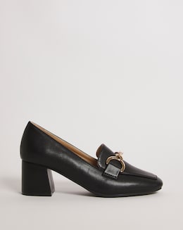 Flexible Block Heel Loafer E Fit - Image