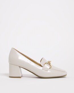 Flexible Block Heel Loafer EEE Fit - Image