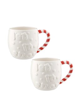 Price & Kensington Let it Snow Set of 2 Mugs