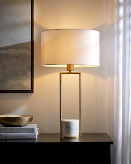 Marble Base Table Lamp - Image