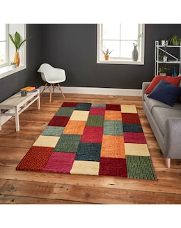 Think Rugs Block Colour Brooklyn Rug - Image