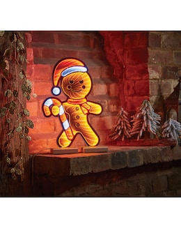 Three Kings 40cm Mr Gingerbread Light - Image