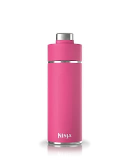 Ninja Thirsti Carbonated 530ml 18oz Bottle with Carbonation Lid in Pink