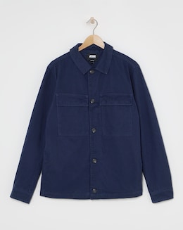 Navy Cotton Pocket Jacket - Image