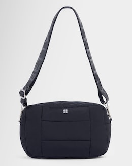 BLOC Bags Women's Mini Bucket Hobo Bag - Crossbody & Shoulder Purse With Two Vegan Leather Straps