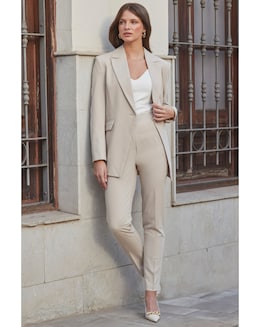 Sosandar Tapered Leg Trouser - Image