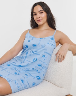 Sunshine Print Value Chemise Nightie - Image