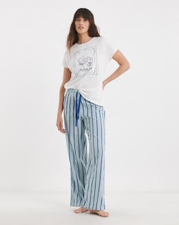 Beach Club Stripe Pant Pyjama Set - Image