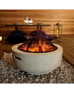 Charles Bentley Garden Round Fire Pit
