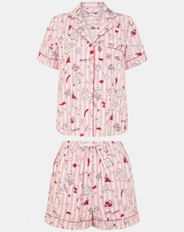 Accessorize Christmas Cocktail Short Pyjamas