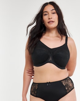 Goddess Verity Full Cup Wired Bra Black - Image