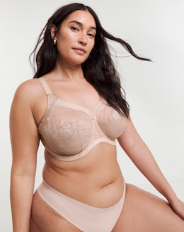 Goddess Verity Full Cup Wired Bra Fawn - Image