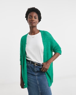 TAPE YARN CARDIGAN - Image