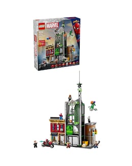 LEGO Marvel Spider-Man vs. Oscorp, Kids' Super Hero Building Kit Gift 76324
