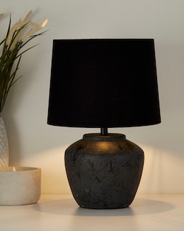 Black Ceramic Lamp - Image
