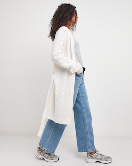 Belted Cable Cardigan - Image