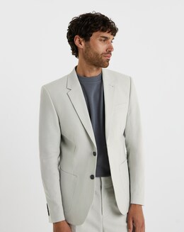 Folio Tailored Linen Suit Jacket - Image