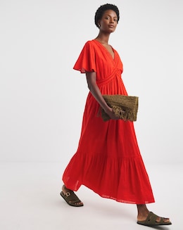 Crochet Maxi Dress - Image