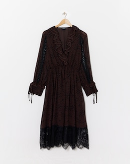 Frill Detail Maxi Dress - Image