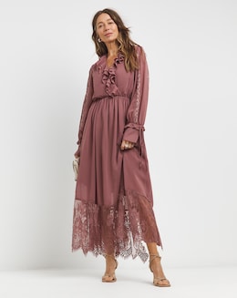 Frill Detail Maxi Dress - Image