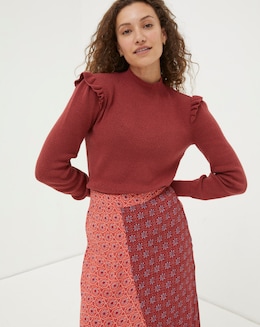 FatFace Fiona Frill Jumper - Image